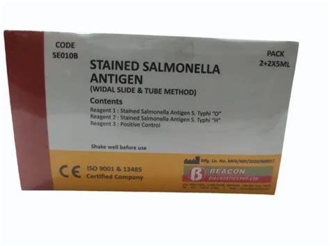 Stained Salmonella Antigen Test Kit At Rs Piece Rapid Antigen