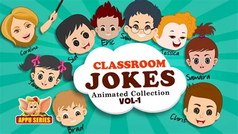 Funny Classroom Jokes Animated Collection Vol 1 Youtube