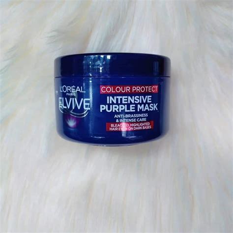 L Or Al Paris Elvive Colour Protect Anti Brassiness Purple Mask Ml