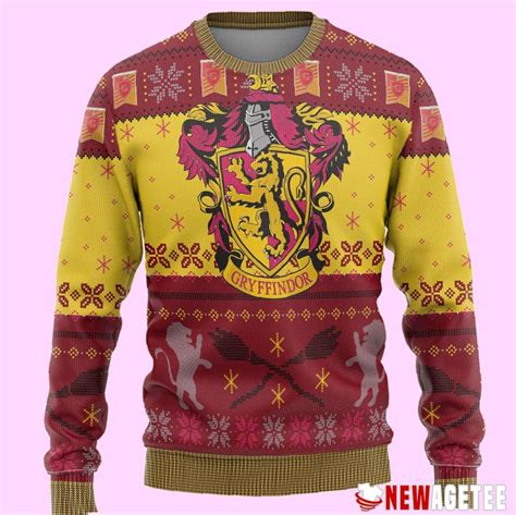 Harry Potter Gryffindor Ugly Christmas Sweater