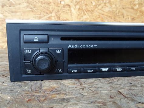 RADIO CD CONCERT AUDI A4 B6 B7 01 07 8E0035186D 7595657491