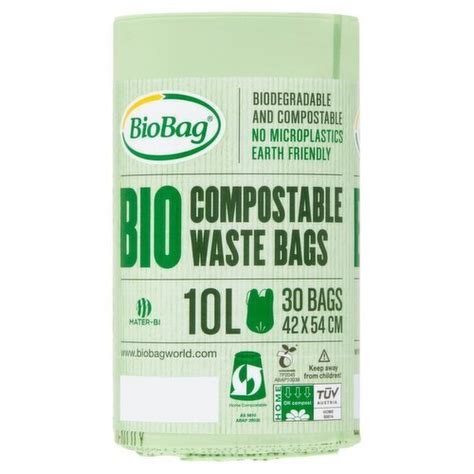 Biobag Compostable Bags 10L 30 Piece Storefront EN