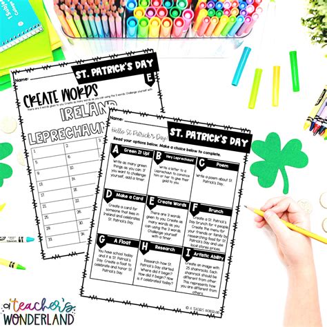 Fun and Engaging March Activities for Upper Elementary Classrooms