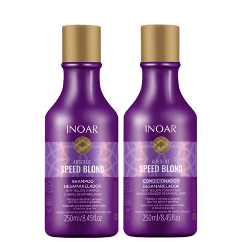 Kit Inoar Absolut Speed Blond Duo Violet Beleza Na Web