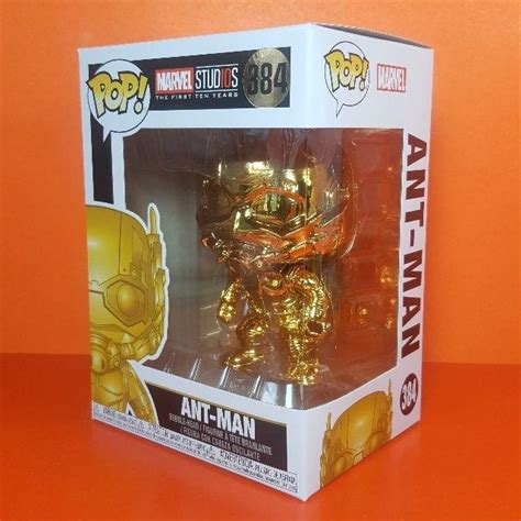 Funko POP Ant Man Gold Chrome 384 Ant Toy Store