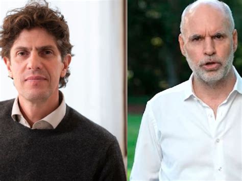 Martín Lousteau Respaldó A Horacio Rodríguez Larreta Por El Nuevo