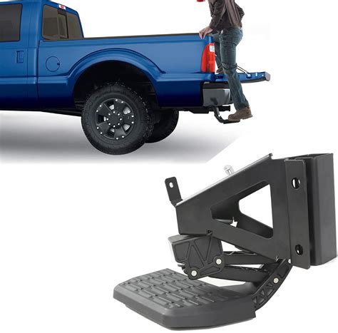 NINTE Rear Bumper Side Bed Step Retractable BedStep For Ford F 150 F150