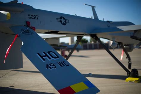 An MQ 9 Reaper Sits On The Flight Line Of Holloman NARA DVIDS