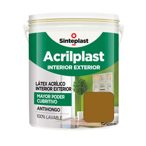 Acrilplast L Tex Acr Lico Interior Exterior Ocre Urucolor