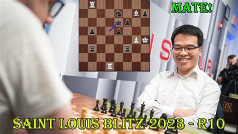 CHECKMATE Maxime Vachier Lagrave Vs Le Quang Liem Saint Louis