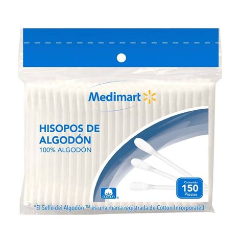 Hisopos De Algod N Medimart Con Pzas Walmart