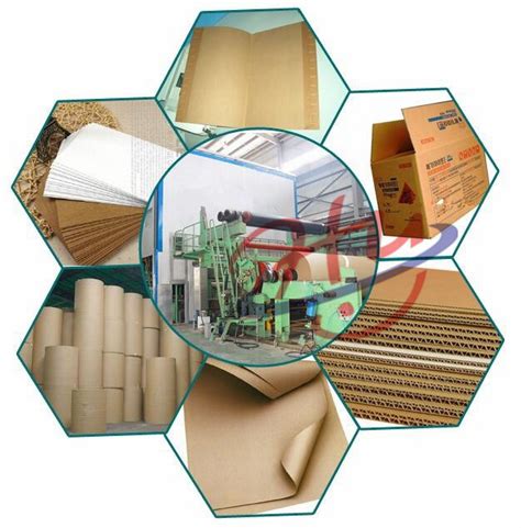 Kraft Machine Fluting Mill Cardboard Corrugated Price Testliner