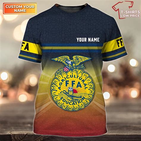 Personalized National Ffa 3D T-Shirt - T-shirts Low Price