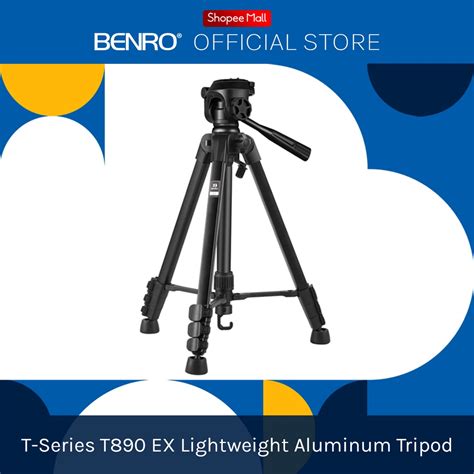 Benro T Series Benro T890 T800 EX Lightweight Aluminum Tripod Shopee