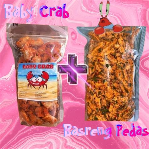 Jual Serba Serbu Combo Hemat Baby Crab Basreng Shopee Indonesia