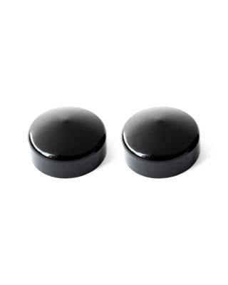 Killer Custom Fork Tube Cap Bolt Covers Gloss Black Aftermarket