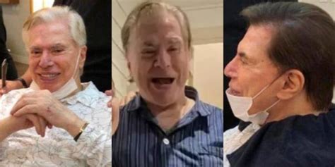 Silvio Santos Escandaliza Apar Ncia Atual Sem Dentes E Grisalho