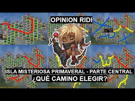 Isla de Misteriosa Primaveral Parte Central Qué ruta seguir Hero