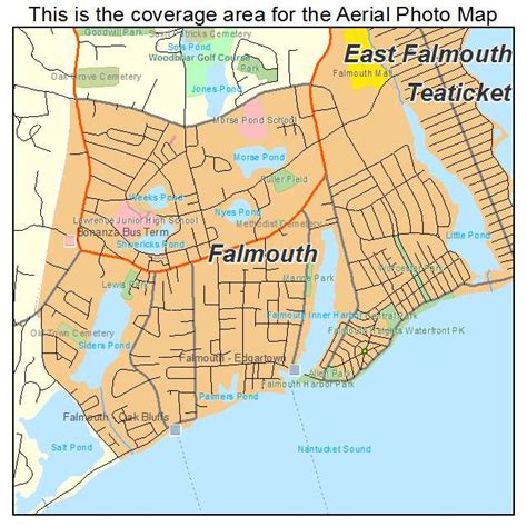 Falmouth ma map