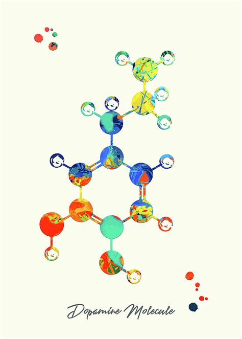 Dopamine Molecule Digital Art by Gambrel Temple - Fine Art America