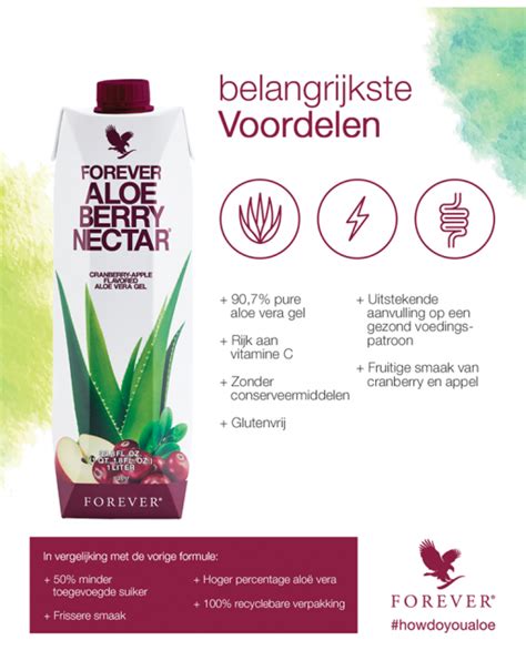 Tri Pack Forever Aloe Berry Nectar 3 X 1 Liter Karin S Kast