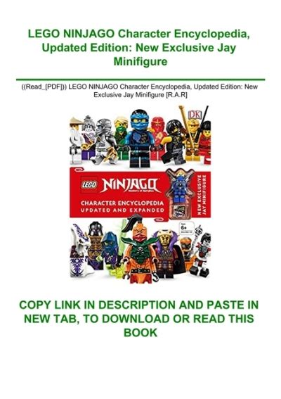 Read [pdf] Lego Ninjago Character Encyclopedia Updated Edition New Exclusive Jay Minifigure