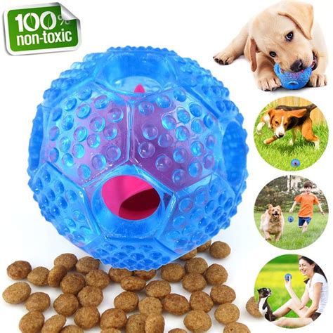 CHLEBEM Interactive Dog Toys, Dog Chew Toys Ball for Small Medium Dogs, IQ Treat Boredom Food ...