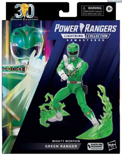 Power Rangers Mighty Morphin Lightning Collection Green Ranger Action