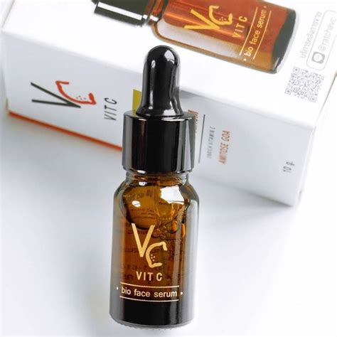 Vit C Bio Face Serum น้องฉัตร วิตซี ไบโอเฟส เซรั่ม วิตามินซี 1 กล่อง 10 Ml Th