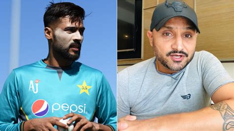 T20 World Cup 2021 WATCH Harbhajan Slams Amir For Poking His Nose In