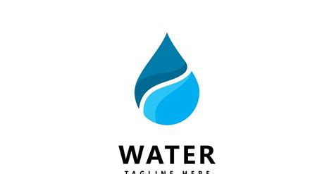 Water Drop Logo Design Vector V Templatemonster