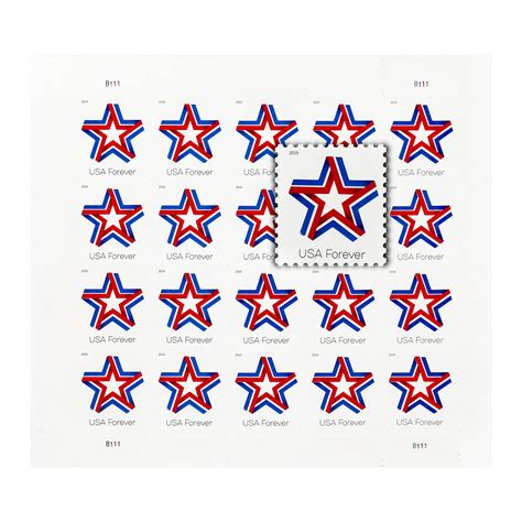 2019 Usa Star Ribbon Forever Stamps Us Stamps Mail Center Online