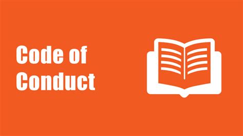 code  conduct educate