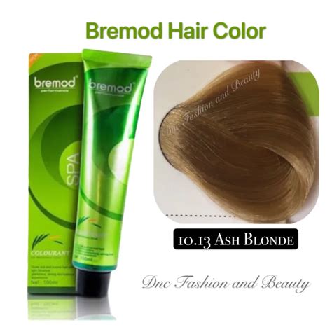 10 13 Ash Blonde Bremod Hair Color Lazada PH