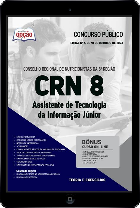 Apostila Crn 8 Em Pdf Assistente De Tecnologia Da Informação Júnior