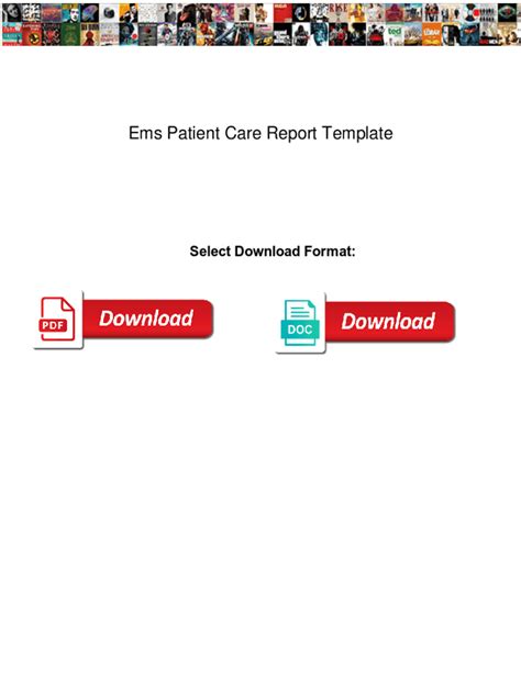 Fillable Online Ems Patient Care Report Template Ems Patient Care