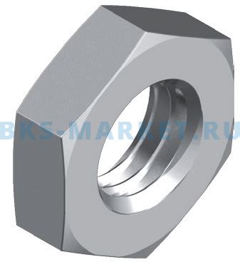 ДИН 439 А2 А4 | Гайки шестигранные с фаской DIN 439