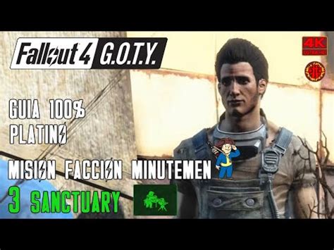 Fallout 4 Mision Faccion Minutemen 3 Sanctuary ENJOY PLAYING EN