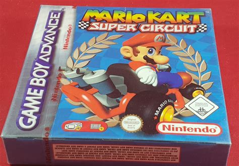 Brand New and Sealed Mario Kart Super Circuit Game Boy Advance Game ...