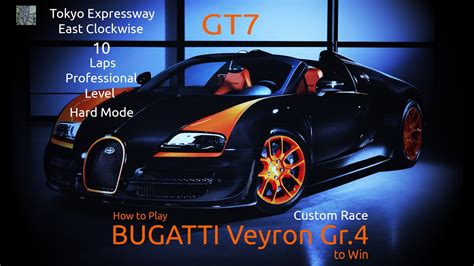 GT7 Bugatti Veyron GR 4 Performance Gt7 YouTube