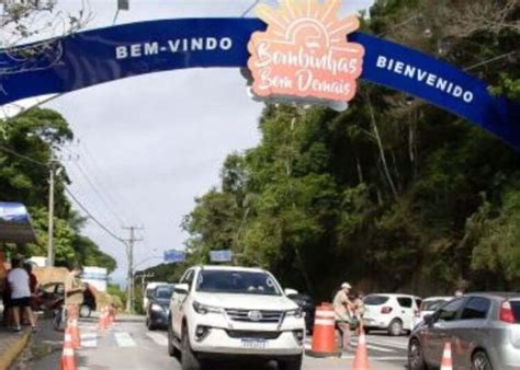 Pedágio ambiental de Bombinhas volta a ser cobrado veja preços