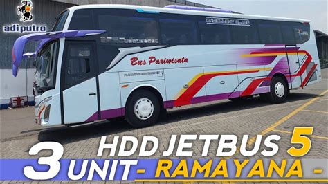 HDD JETBUS 5 PERTAMA PO RAMAYANA LANGSUNG PULANG KE MUNTILAN DENGAN