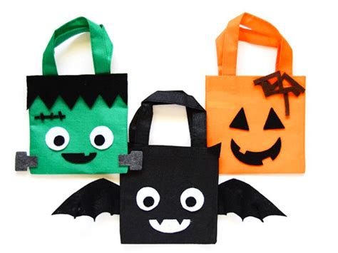 11 bricolages de sacs à bonbons pour Halloween