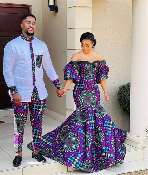 African Couple Clothing Ankara Couple African Fashion Couple