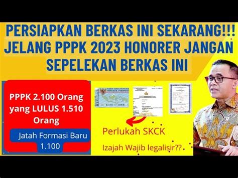 Terbaru Honorer Tidak Lulus Pppk Honorer Jangan Sepelekan Data Ini