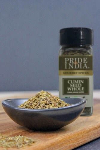 Pride Of India Cumin Seed Gourmet Indian Spice 2 Oz Small Dual Sifter