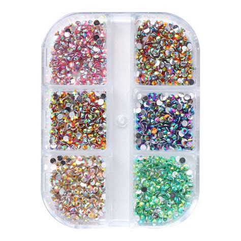 Rhinestones, Flatback Loose Gemstones Glass Rhinestones For Clothes