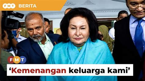 Kemenangan Keluarga Kami Kata Rosmah Selepas Najib Bebas YouTube