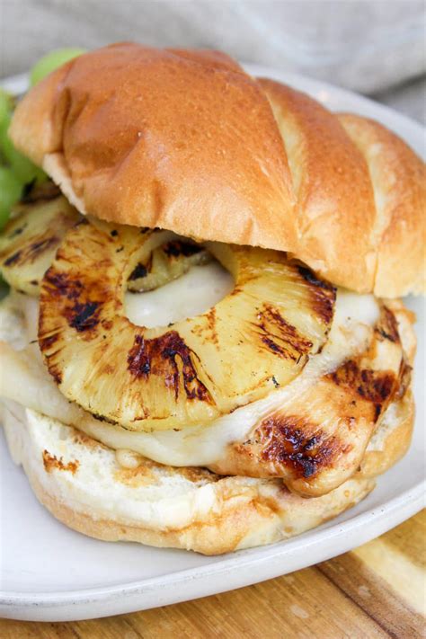 Hawaiian Chicken Sandwiches