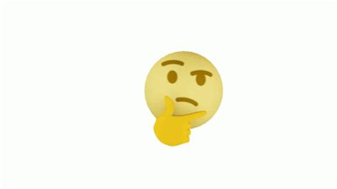 Emoji Thinking Emoji Sticker Emoji Thinking Emoji D Discover